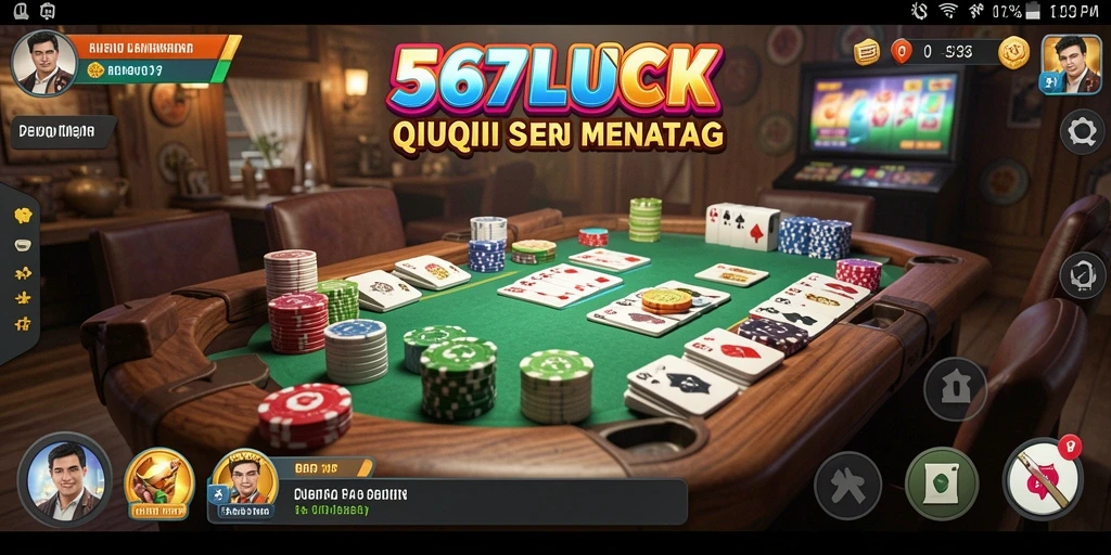 Tampilan gameplay QiuQiu yang seru di 567LUCK.