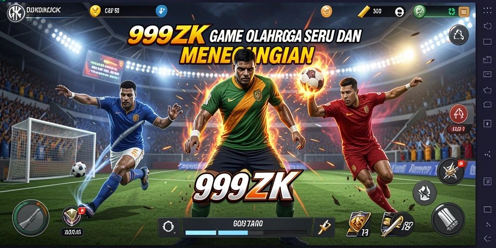 Tampilan mengesankan gameplay 999ZK yang penuh aksi.