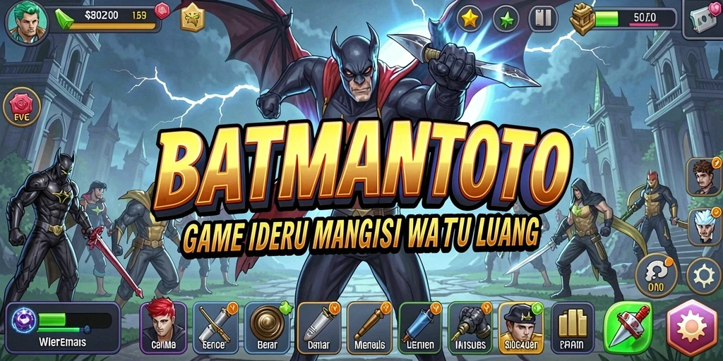 Screenshot gameplay BATMANTOTO menampilkan mekanika Idle yang menarik.