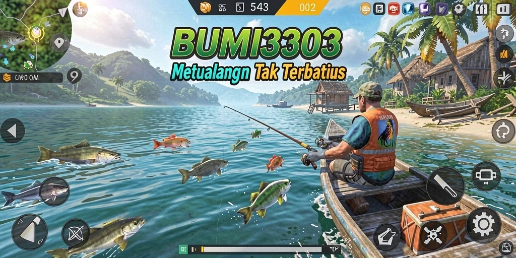 Menampilkan gameplay memancing yang seru dan grafis yang menawan.