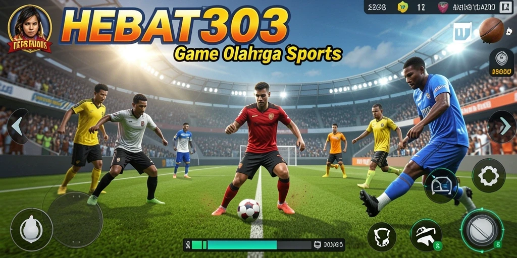 Tampilan gameplay seru dan kompetitif di HEBAT303.