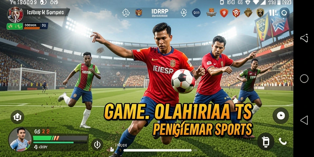 Tampilan gameplay <strong>IDRRP</strong> dengan grafis realistis dan aksi olahraga yang menegangkan.