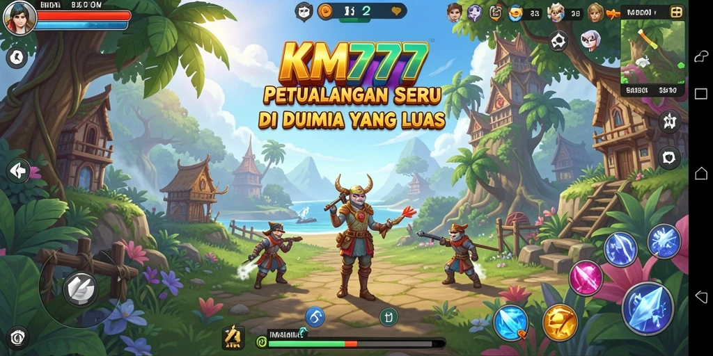 Tangkapan layar menampilkan aksi seru dalam gameplay petualangan.