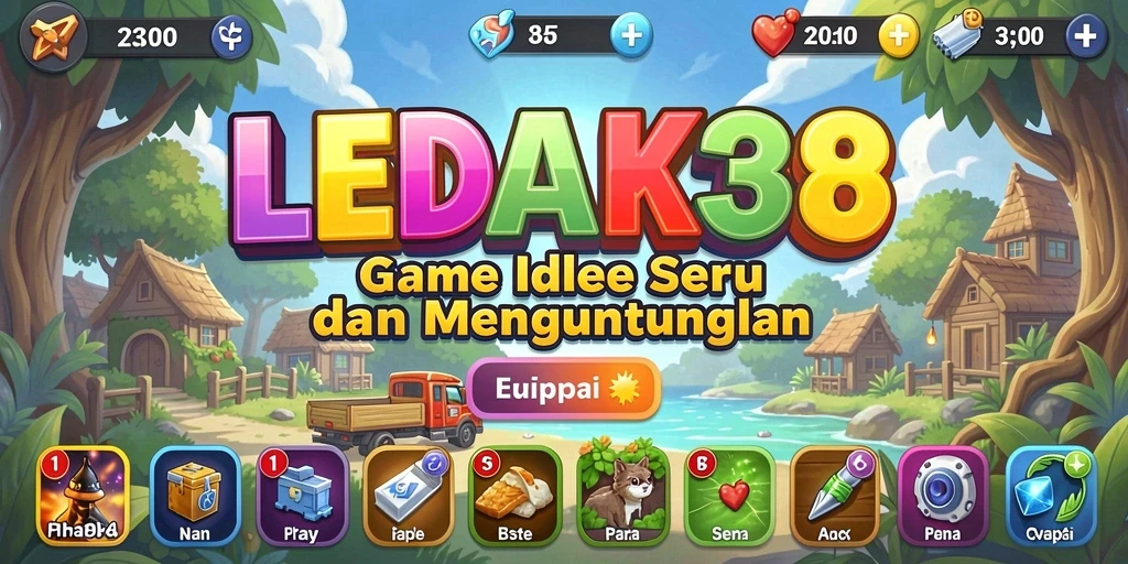 Screenshot gameplay LEDAK388 menampilkan pengalaman Idle yang menarik.