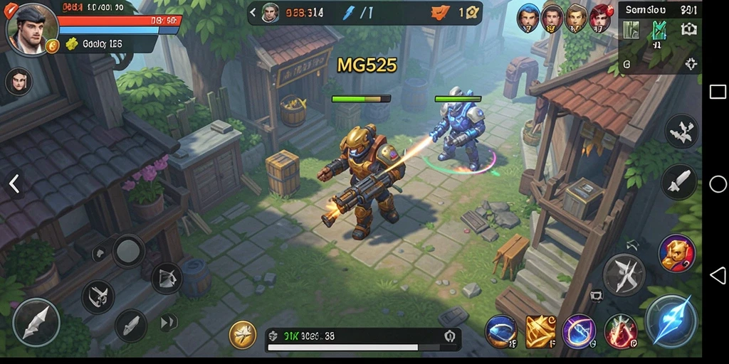 Gameplay MG525 yang mengasyikkan dan interaktif
