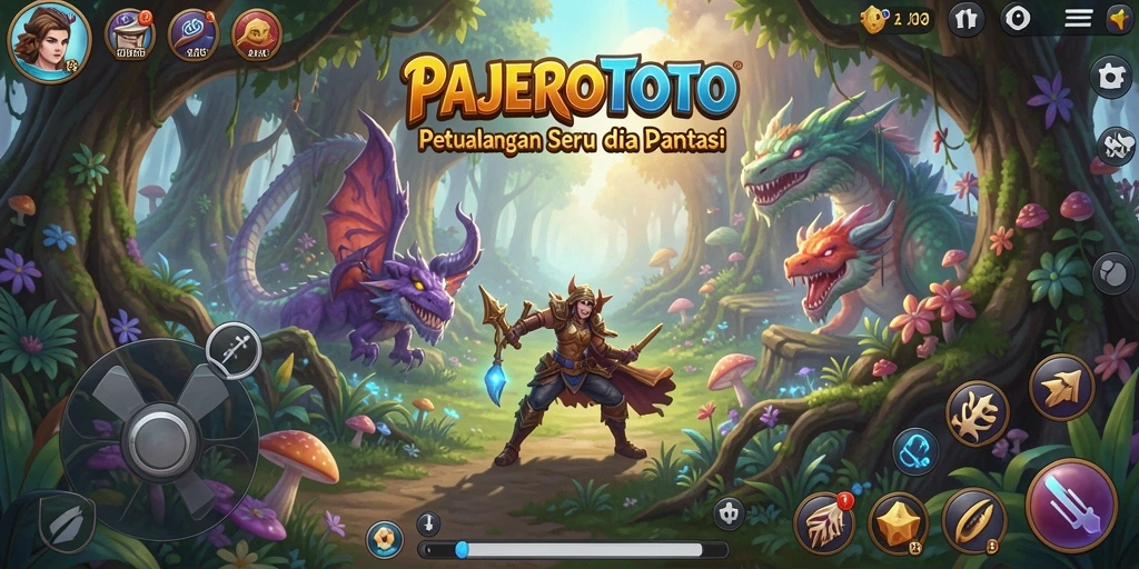 Tangkapan layar gameplay seru PAJEROTOTO dengan petualangan mendebarkan.