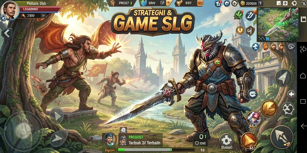 Gameplay strategis yang mengasyikkan dalam PRG007.