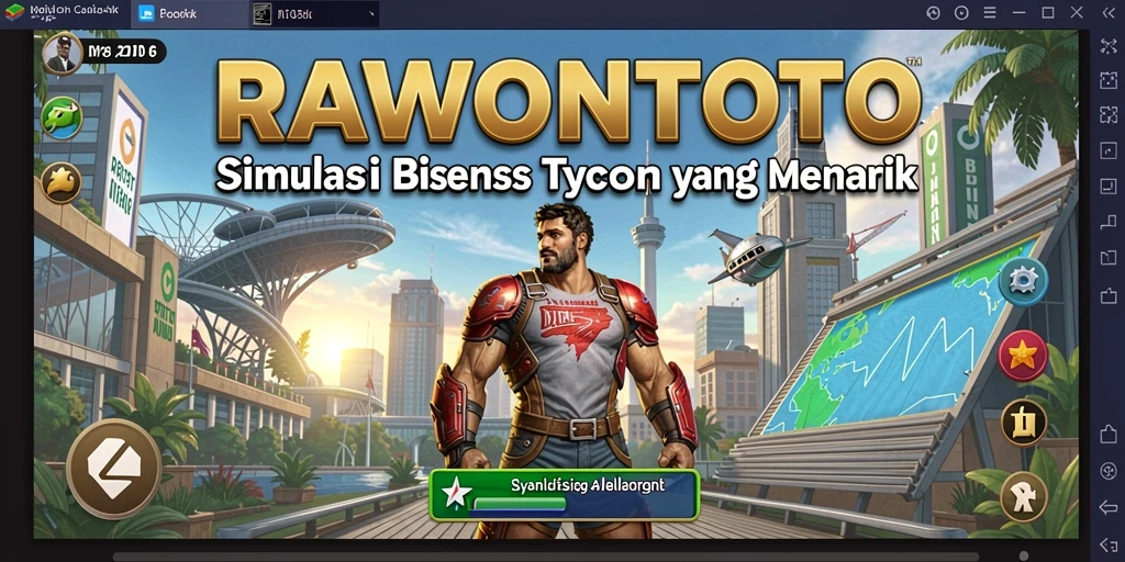 Tampilan grafik menakjubkan dari gameplay RAWONTOTO.