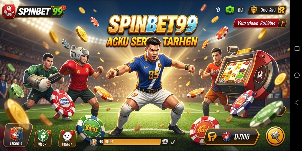 Tampilan menegangkan saat taruhan pada gameplay SPINBET99.