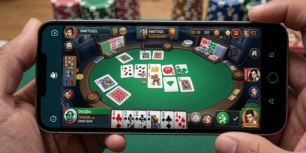 Gameplay QiuQiu yang mendebarkan di WAKTOGEL.