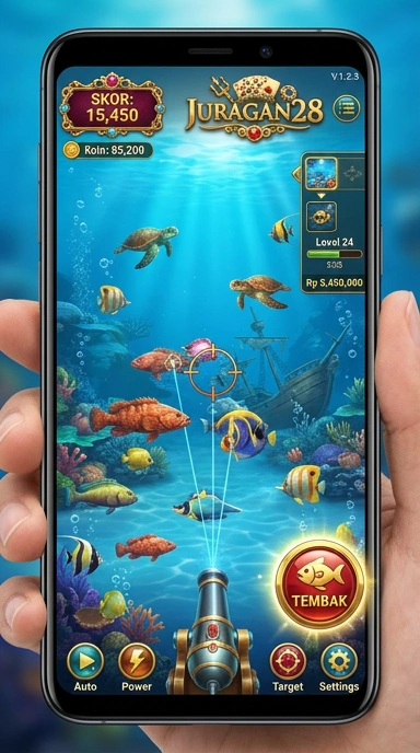 Screenshot aplikasi juragan28 menampilkan berbagai kategori aplikasi yang menarik.